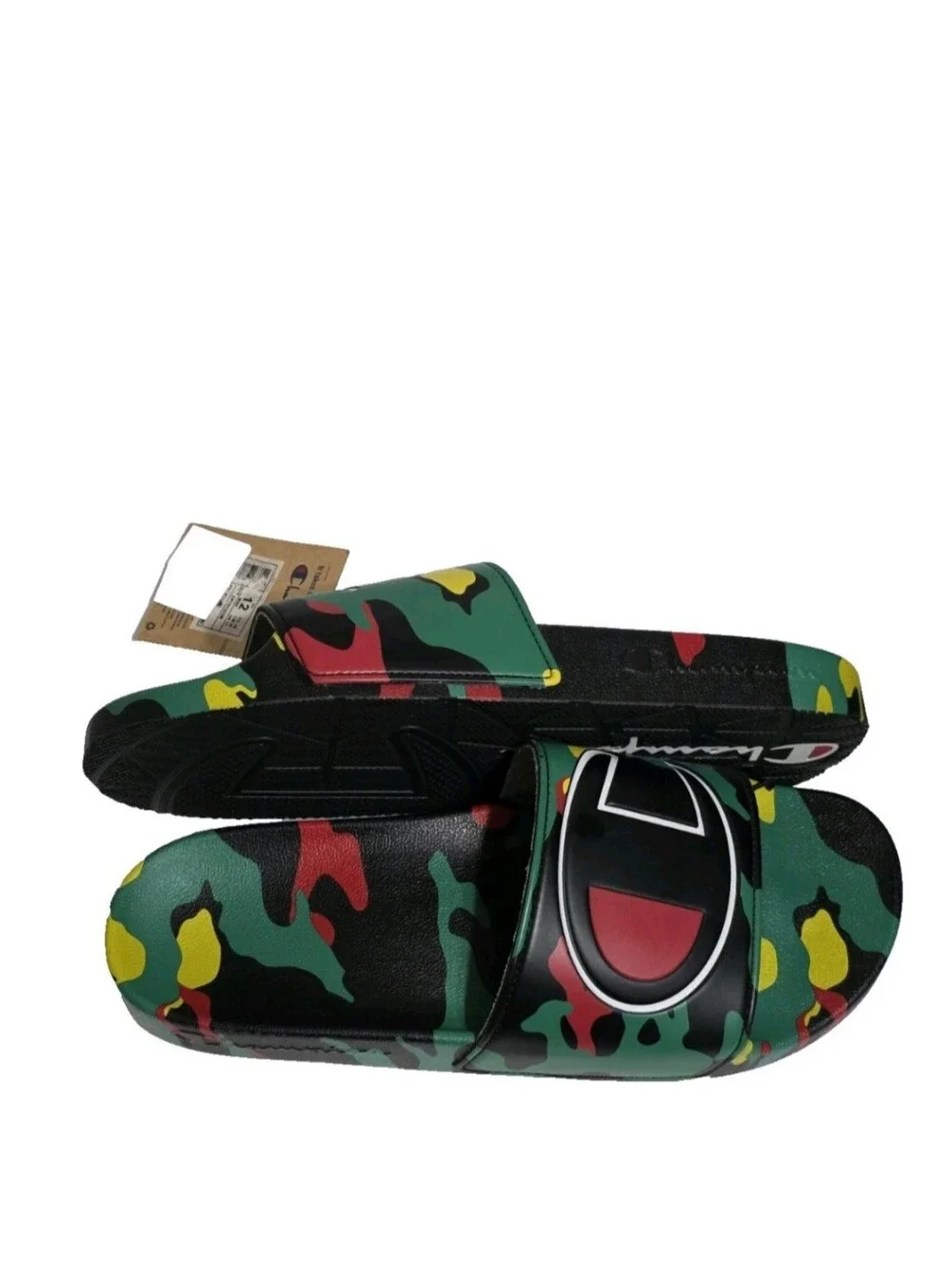 Champion Men's IPO Camo Slide Sandals US 12/UK13/EU46